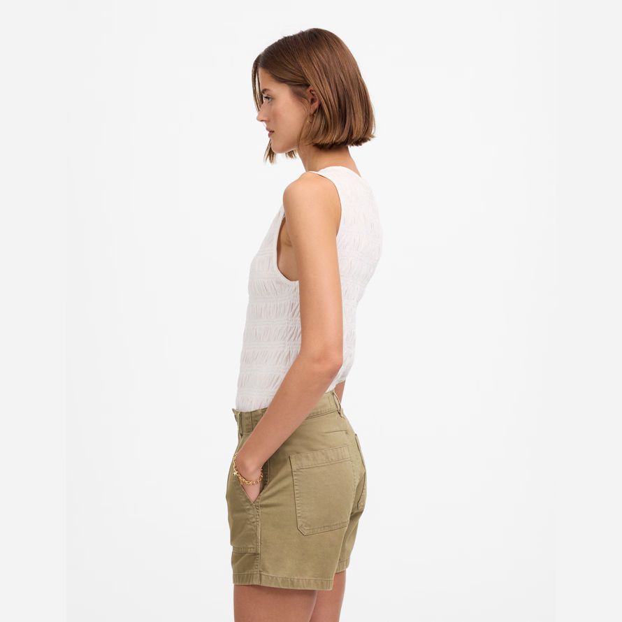 madewell la brynn utilitaire shorts femmes dolive