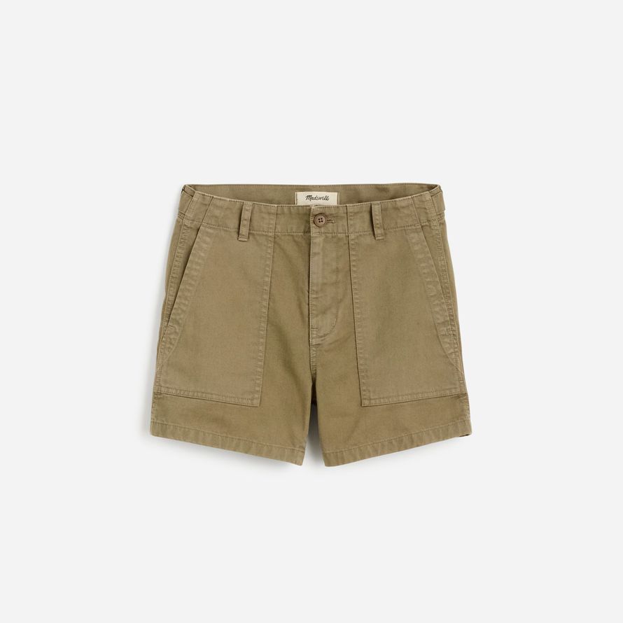 madewell la brynn utilitaire shorts femmes dolive