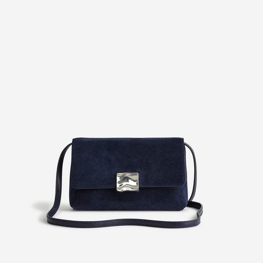 madewell x agmes lennox femmes sac à bandoulière marine