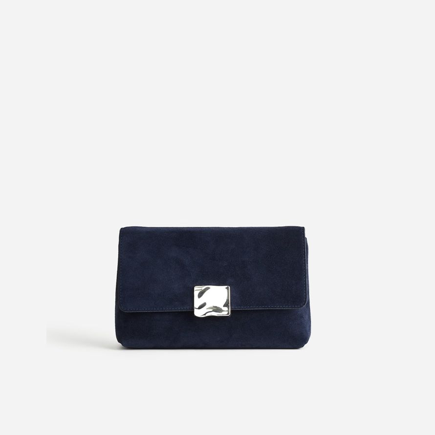 madewell x agmes lennox femmes sac à bandoulière marine