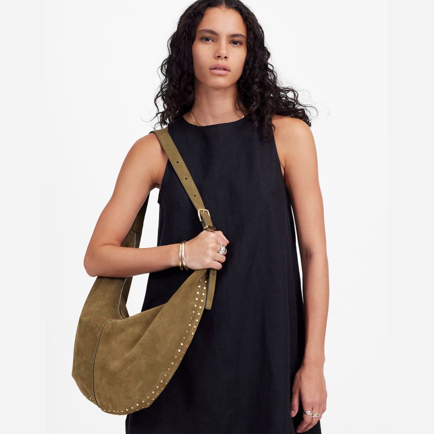 olive womens madewell lessentiel de la courbe de sac dÉpaule