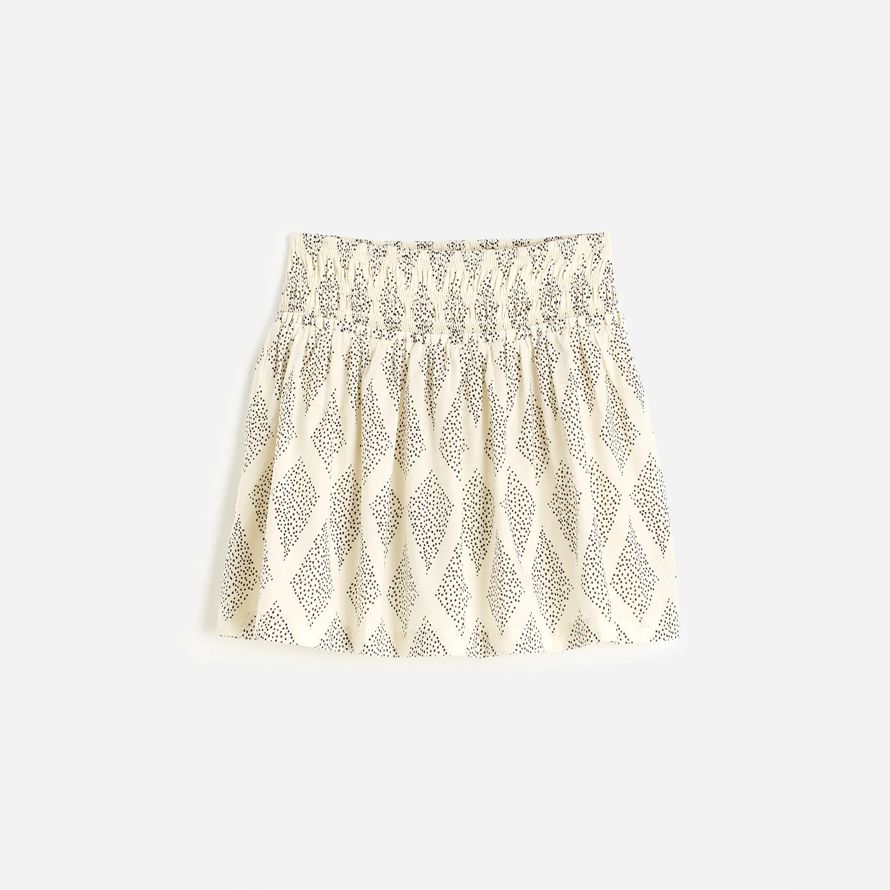 madewell volants mini jupe femmes À la crème