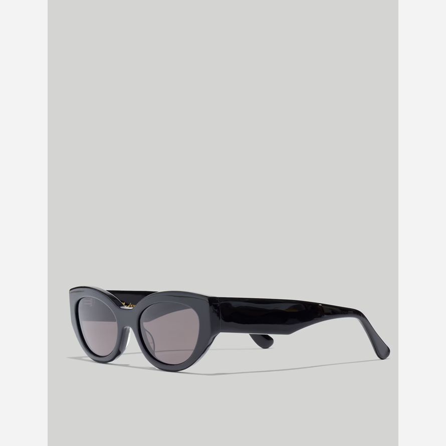 noir madewell demmera lunettes de soleil des femmes