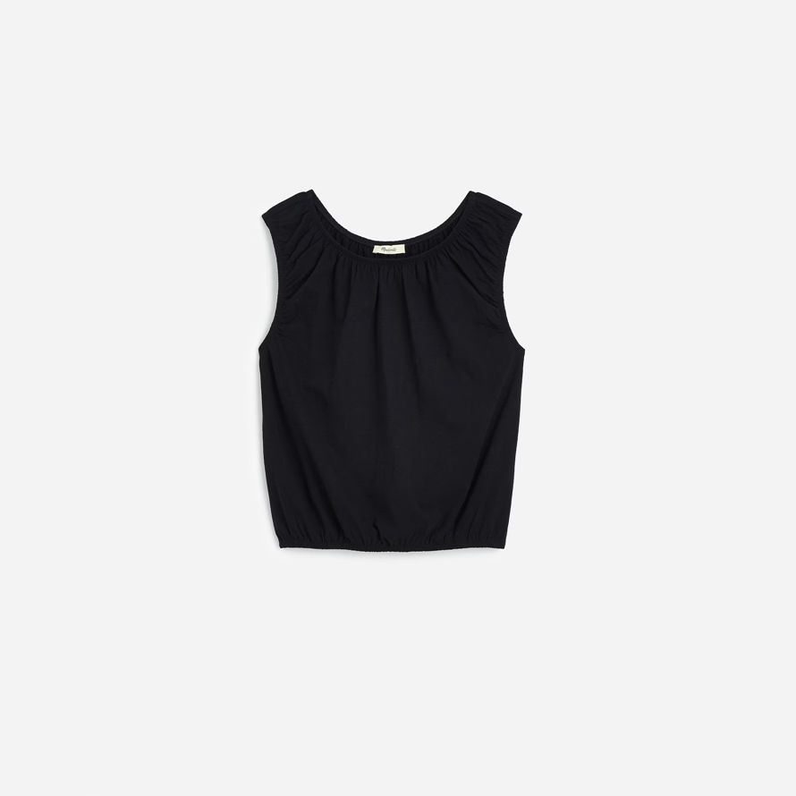 womens madewell boatneck bulle de t-shirts noir