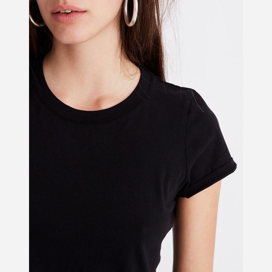 madewell northside vintage womens t-shirts noir