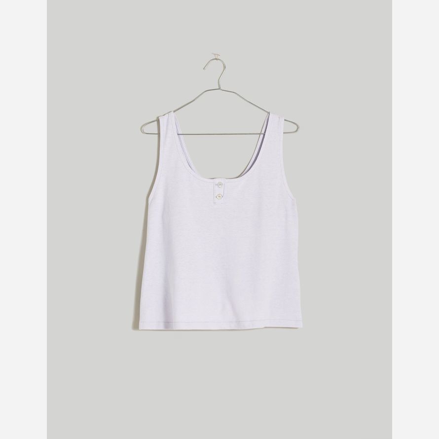 la lumière pourpre womens madewell pointelle henley réservoir