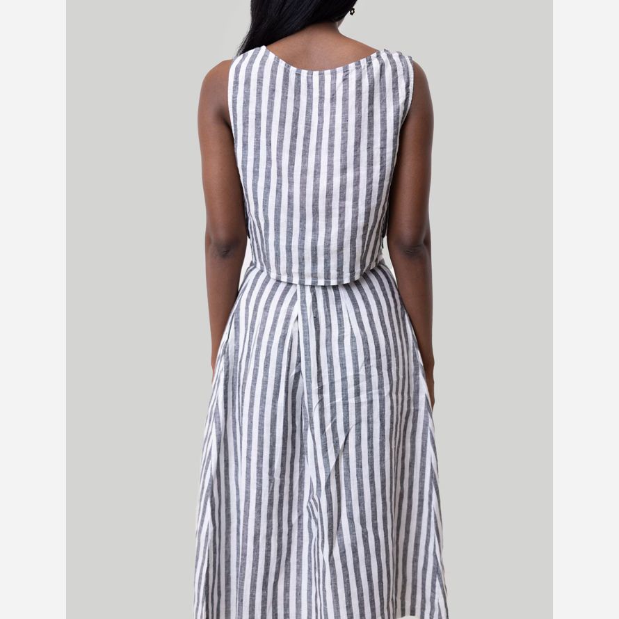 womens madewell reistor boxy crop top blanc noir