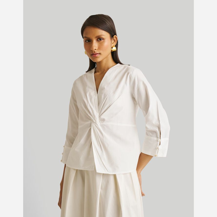 blanc madewell reistor avant twist womens haut